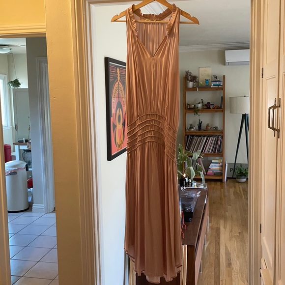 Ulla Johnson Cleo Dress Size 4 Blush - Picture 2 of 10